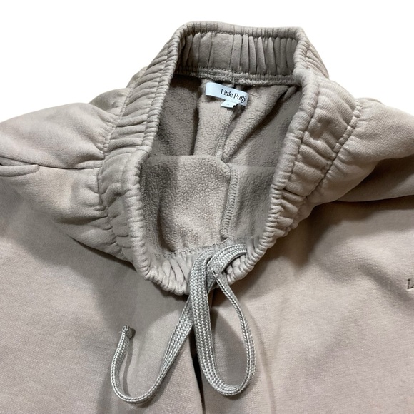 Little Puffy Michelle Choi Dusk Tan Sweatpants Size Medium 23.5” inseam - Picture 6 of 11